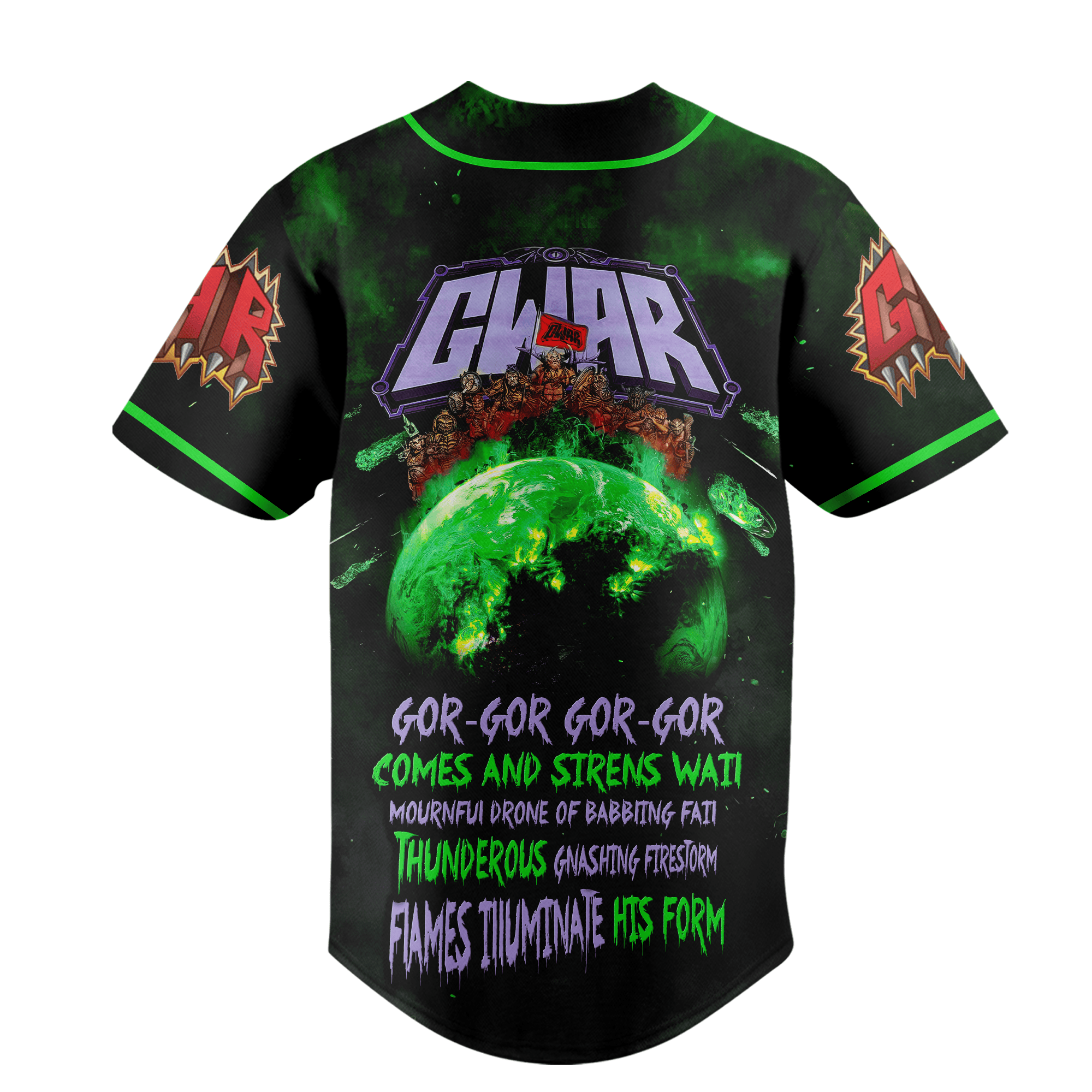Personalized Gorâ€Gor Gwar Baseball Jersey